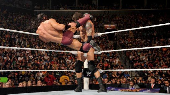 Neville Attacking On Barrrett