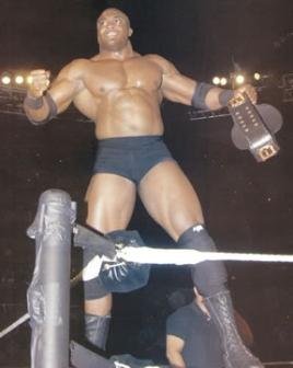 Bobby Lashley On Top Of Ring