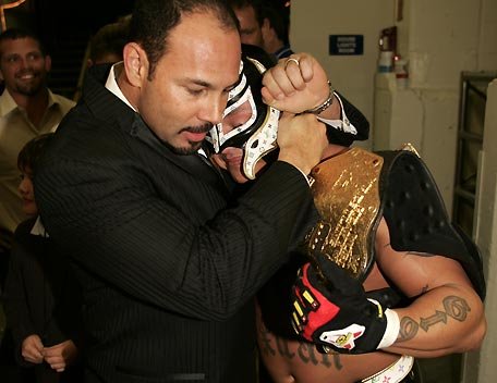 Head to Head Chavo Guerrero and Rey Mysterio..