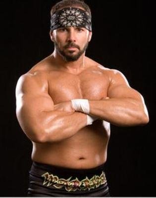 Muscular Chavo Guerrero Poses for Cam