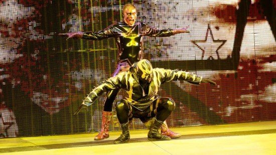 Stardust & Goldust On Entrance Ramp