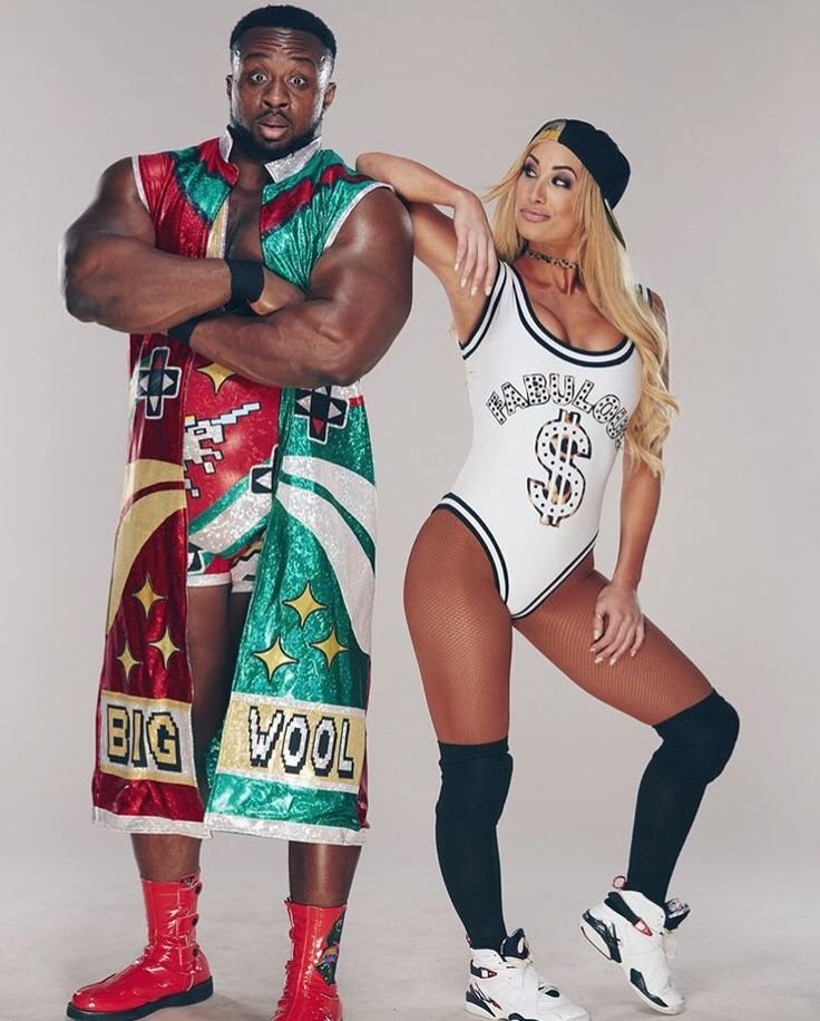 Big E with Carmella