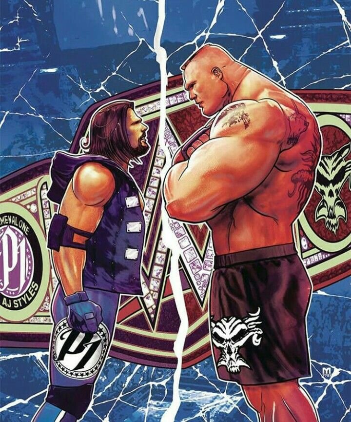 Brock Lesnar Cartoon