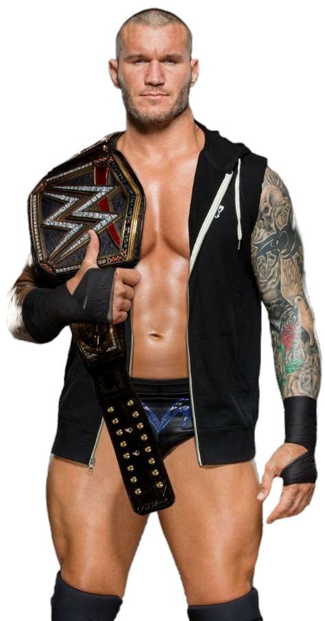 Randy Orton with Title Belt