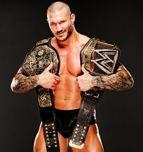 Randy Orton WWE Championship photos